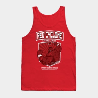 Red Cyclone Tank Top